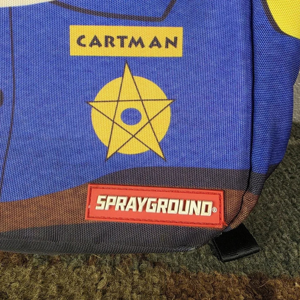 Sprayground x South Park LIMITED EDITION Cartman Cop Backpack Respect Authority
